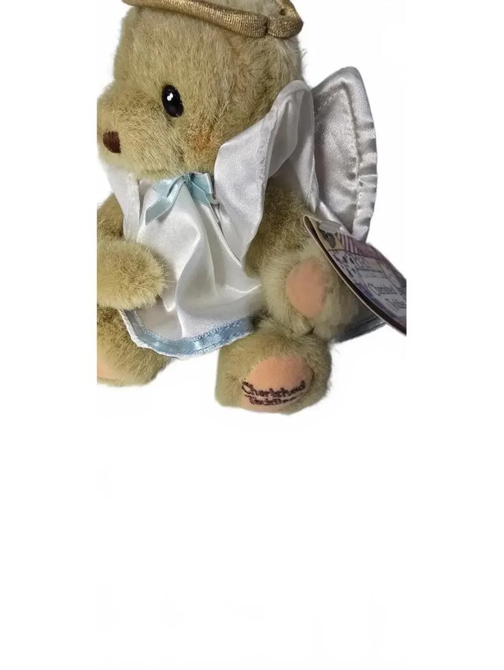 Cherished Teddies Angel Bear Plush with Certificate of Authenticity
